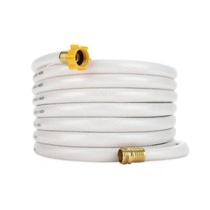 Camco 25 Foot White Drinking Water Hose NSF Certified RV Fresh Water Hose - Picture 1 of 6