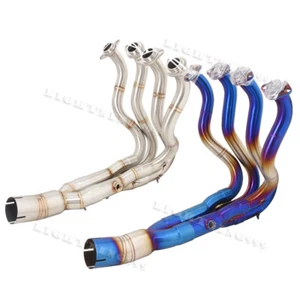 Tubo de escape de cabezal de escape para Kawasaki Ninja ZX6R ZX636 2009-2023 - Imagen 1 de 12