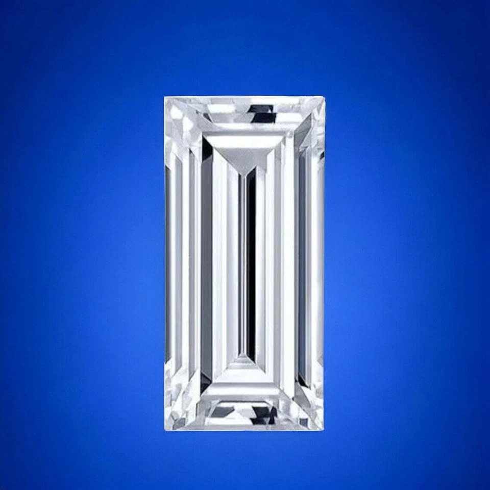 Diamantes cultivados en laboratorio corte baguette de 2,5 mm a 12 mm EF-VS diamantes cultivados en laboratorio Foto 1 de 4