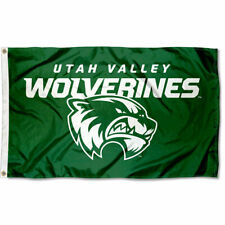 Utah Valley Wolverines New Logo Flag Large 3x5