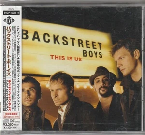Backstreet Boys – This Is Us Japan CD+ DVD w/obi Deluxe Jewel Case BVCP-40098-9 - Picture 1 of 2