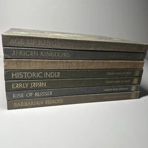 Time Life Great Ages of Man Complete Set of 7 Volumes. - Picture 1 of 24