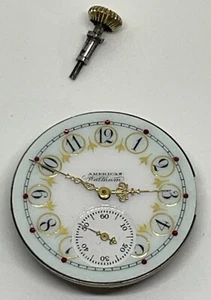 AMERICAN WALTHAM POCKET WATCH MOVEMENT 6s 11 Jewels Circa 1894-1902 Runs - Picture 1 of 18