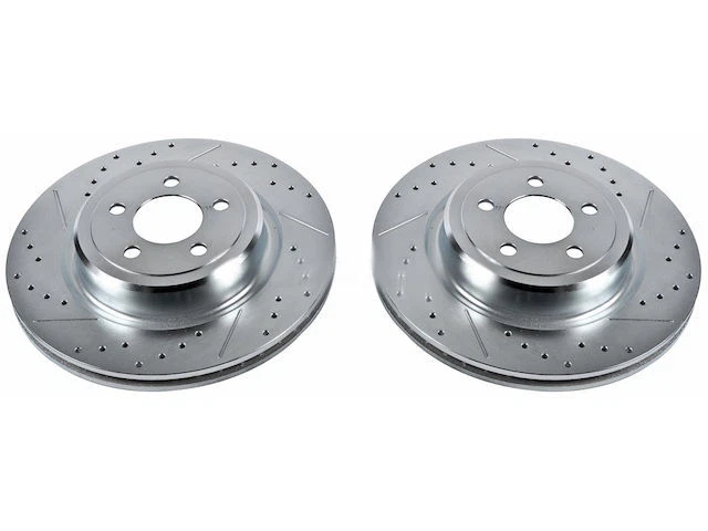 Juego de rotor de freno trasero para Dodge Charger 2006-2010, 2012-2021 2018 2016 FJ279HP Foto 1 de 1