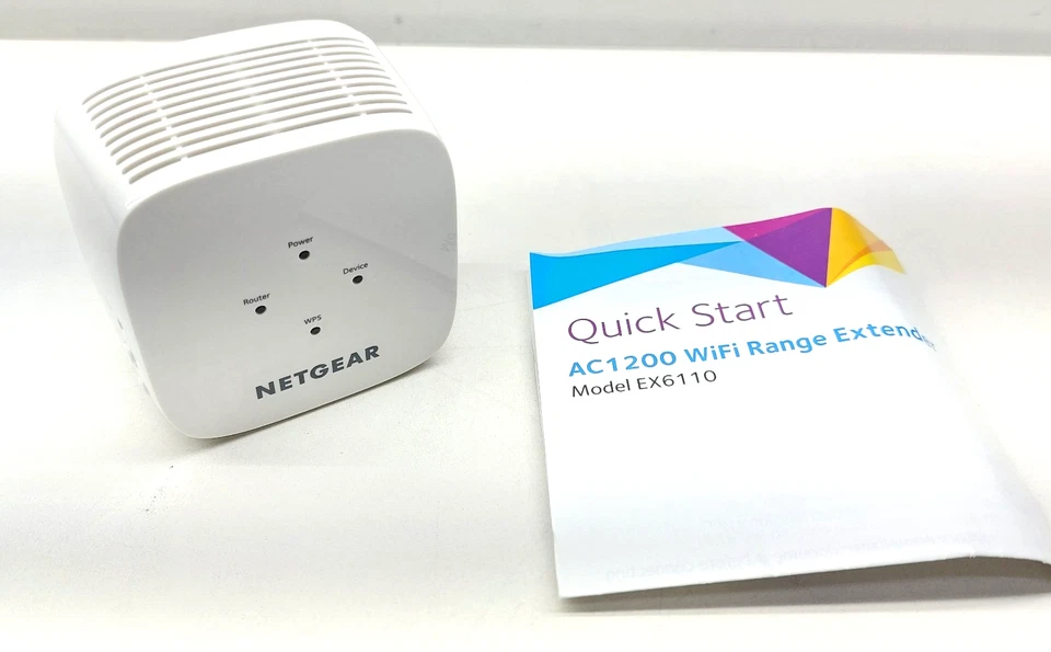 Netgear WiFi Range Extender AC1200 Dual Band EX6110 - Image 1 of 4