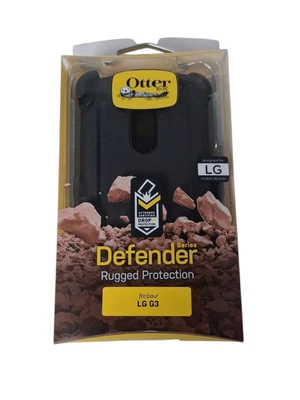 OtterBox Defender Series Case for LG G3 Black Rugged Protection+Belt Holster - Image 1 of 4
