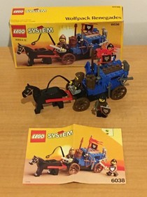 Lego 6038 Wolfpack Renegades - 100% Complete with Box and Instructions