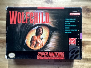 WOLFCHILD mit OVP **OHNE ANLEITUNG** (Super Nintendo Ent System, 1993) SNES - Bild 1 von 5