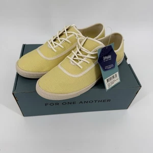 Tenis para mujer TOMS Carmel talla W 9,5 - lona Sunshine Yellow Heritage nuevas con etiquetas - Imagen 1 de 12