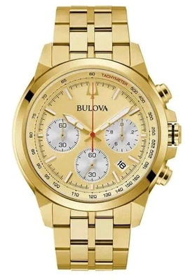 Bulova 97B217 Classic Chronograph Stainless Steel Quartz Men's Watch MSRP $595 - Image 1 of 4