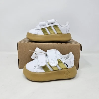 Adidas Star Wars x Grand Court 2.0 I 'C-3PO' / IH1138 / Toddlers Size 8K - Image 1 of 4