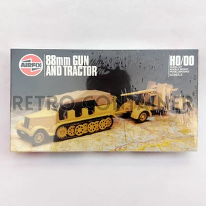 Vintage Model Kit - AIRFIX H0 - 1/72 88mm Gun and Tractor WWII NEW Sealed - Picture 1 of 1