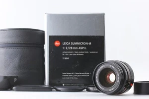 [Top Mint in Box] Leica Summicron M 28mm f/2 ASPH E46 Black 6bit MF Lens Japan - Picture 1 of 11