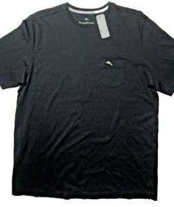 Tommy Bahama T-Shirt Mens Small Blue New Bali Skyline SS Embroidered Logo - Picture 1 of 6