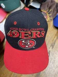 RARO DE COLECCIÓN LANA San Francisco 49ers Super Bowl XXIII Champions gorra snapback - Imagen 1 de 8