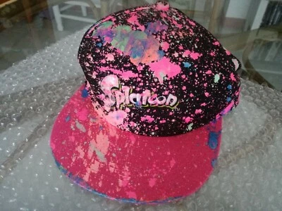 Splatoon Promocional Promo Lanzamiento 2015 Nintendo Limited Sombrero Gorra Snapback Raro Foto 1 de 4
