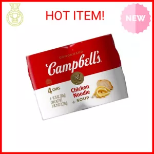Campbell's Condensed Chicken Noodle Soup, 10.75 Ounce Can (Pack of 4) - Picture 1 of 2