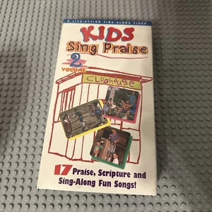 Kids Sing Praise Volume 2 VHS - Sing-Along Video - Brentwood Kids New Rare - Picture 1 of 8