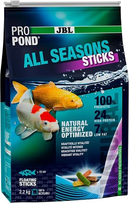JBL PROPOND All Seasons Sticks  2,2 kg Koi Ganzjahresfutter 4in1 - Bild 1 von 3