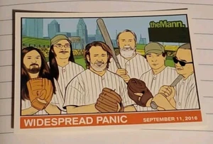 Tarjeta coleccionable WIDEPREAD PANIC CONCERT TOUR 2016 MANN MUSIC CENTER PHILADELPHIA - Imagen 1 de 2