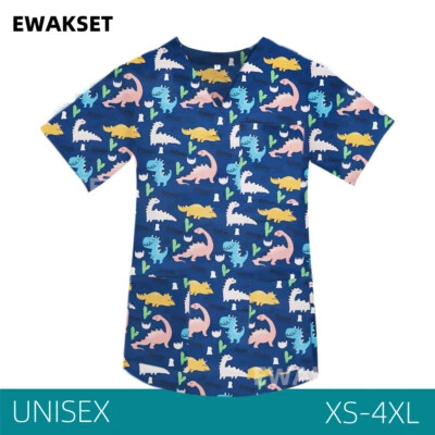 Scrub Medical Uniforms Dentist Scrubs Surgical Sets hospital clinic Tops Pants - Image 1 of 4