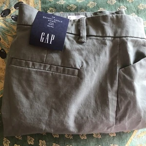 gap skinny ankle Khaki womens pants, stretch, mid rise - Picture 1 of 10