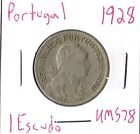 Coin Portugal 1 Escudo 1928 Km578