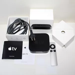 Transmisor multimedia Apple TV 3ª generación A1469 1080p con control remoto + embalaje - Imagen 1 de 6