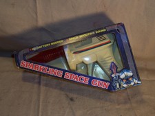 Vintage Sparking Space Gun Ray Gun Pistol with Space Shooting Sound