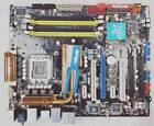 Used Parts  Bios Check Only  Asus P5q E Motherboard W  Io Panel Lga775  Mb2164