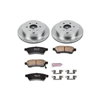 PowerStop Disc Brake Kit Rear - Fits Nissan Frontier 2005-2021, Nissan Xterra 20 Foto 1 de 4