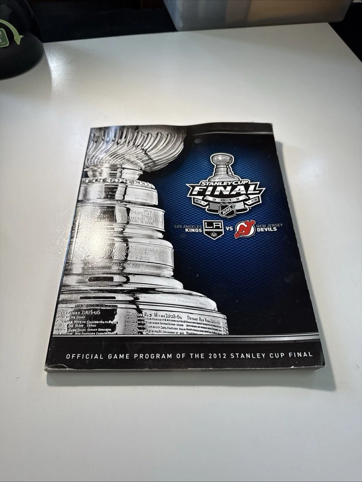 Final de la Copa Stanley 2012 Programa Oficial de Juego Los Angeles Kings New Jersey Devils Foto 1 de 1