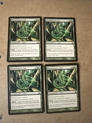 Wurmweaver Coil X4 Guildpact LP/Ex Condition See Front/back Pics - Image 1 of 4