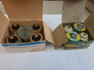 9 Eagle Plug Fuse 20 Amp Glas OK & Fusetron T 30 Screw In Edison Fuse Type Box - Bild 1 von 7
