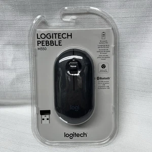 Mouse portátil inalámbrico delgado Logitech M350 Pebble - Imagen 1 de 3