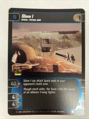 Star Wars TCG WotC Slave 1 Promo Foil - Image 1 of 4