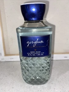 NEW BATH AND BODY WORKS GINGHAM BODY WASH 10 OZ, BOTTLE FREE SHIPING - Picture 1 of 2