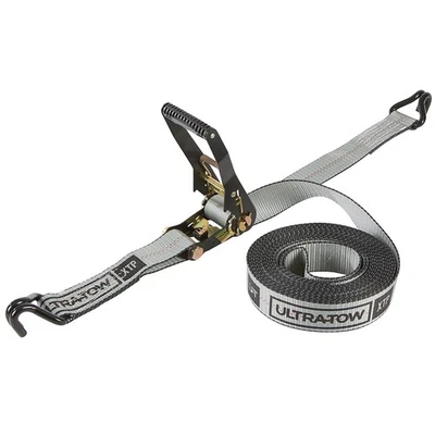 Ultra-Tow XTP 2in. x 27ft. Ratchet Strap with J-Hooks,10,000-Lb. Breaking
