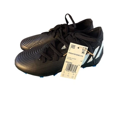 Botines de fútbol Adidas Predator Edge.3 FG - niños negros/blancos 2,5 años Foto 1 de 4