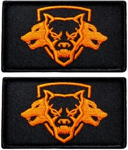 Parche Morale Call of Duty Cerberus Black Ops 6 | 2 PIEZAS 3.5"X 2.0" - RESPALDO DE GANCHO - Imagen 1 de 2