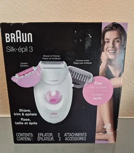 Braun Silk-epil 3 Epilator New & Sealed -Made in Germany Model 5320 - Picture 1 of 5