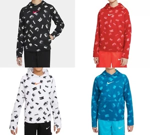 New Nike Boys Therma-FIT Printed Training Hoodie Choose Size & Color MSRP $50 - Picture 1 of 2