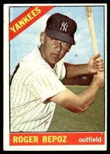 1966 Topps Roger Repoz Rookie New York Yankees #138 - Picture 1 of 2