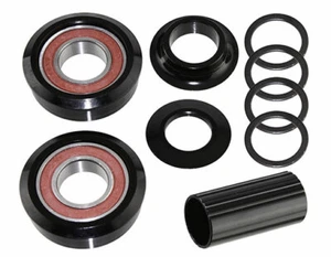 ALTA Bike Bicycle Bottom Bracket Sealed Bearing Set U.S AMERICAN 22mm Black - Picture 1 of 1