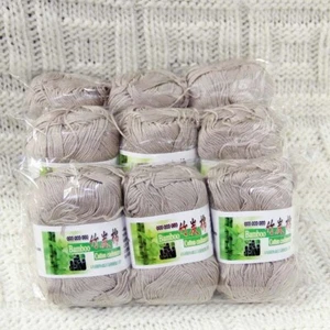Sale 9SkeinsX50gr Bamboo Cotton Baby Blankets Hand Knitting Crochet Yarn 24 - Picture 1 of 24