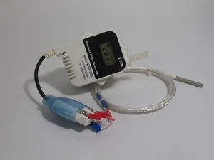 T&D RTR-505 Wireless Data Recorder w/ PTM-3010 Input Module *Cos Damage* ! NOP ! - Picture 1 of 4