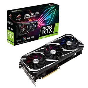 ASUS ROG Strix NVIDIA GeForce RTX 3050 OC Edition Gaming Graphics Card - PCIe...