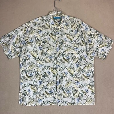 Tori Richard Shirt Mens XL Multicolor Floral Hawaiian Short Sleeve Lightweight - Image 1 of 4