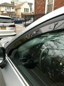 IN CHANNEL VENT SHADES FOR MAZDA CX-5 2017-2023 DARK SMOKE 4PC SET - Foto 1 di 4