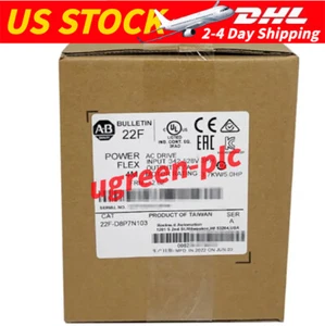 1 PIEZA NUEVO Allen-Bradley 22F-D8P7N103 PowerFlex 4M 3.7KW 5HP AC Drive 22F-D8P7N103 - Imagen 1 de 2